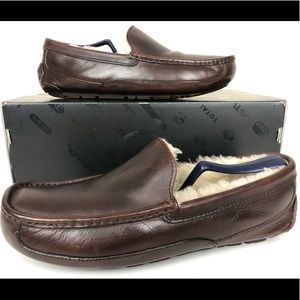 UGG Australia Mens Loafer Wool Lined Slip-Ons